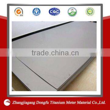 Titanium sheet for heat exchanger for condencator