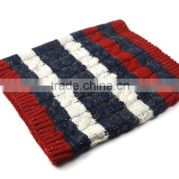 High quality Color blocking knit loop , factory price