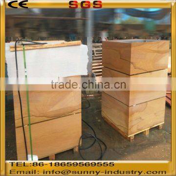 Wholesale Yellow Wooden Sandstone Block