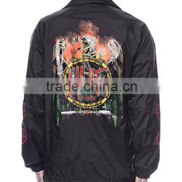 Full 3M Reflective Coaches Jacket With Vintage Screen Print Logos photo-2