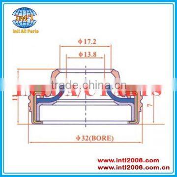 compressor oil seal 32c denson 10pa30c for Toyota Coaster bus shaft seal lip type