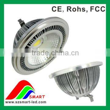 worldwide voltage ac85~277v ar111 led cob spotlight