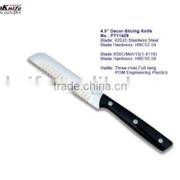 POM Plastic Handle Decor-slicing Knife