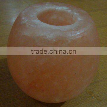 ROCK APPLE SALT CANDLEHOLDER