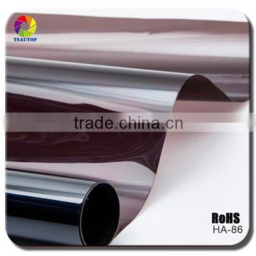 TS high qualtity 1.52*30m vehicle window film uv rejected car window protection film decorative static cling window film HA86