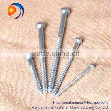 Hex flange wood thread bolt on SIMA fastener