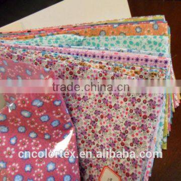 Wholesale small broken flower printed poplin fabric