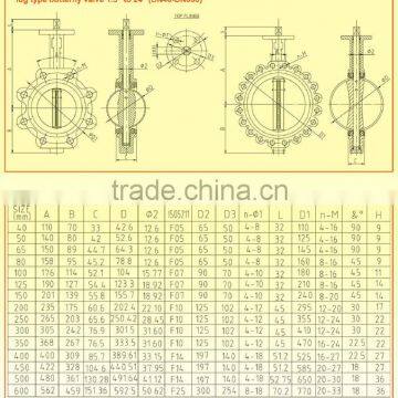Lug Type Butterfly Valves Dn500 photo-2