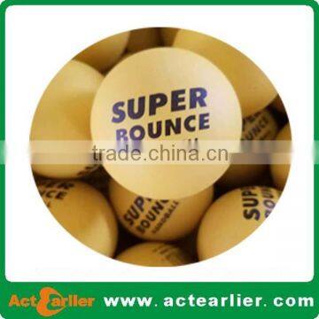 pu material solid/hollow super bouncy ball/ hand ball