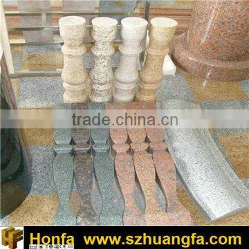 Green Red Beige Brown Granite staircase railing