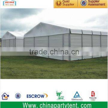 20 x 40m Large Temporary industrial warehouse tent with steel sheet walls