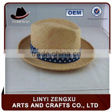 Fashionable new style buy straw brim fedora hats