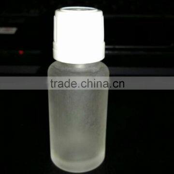 30ml frosted glass bottle with tamper proof cap