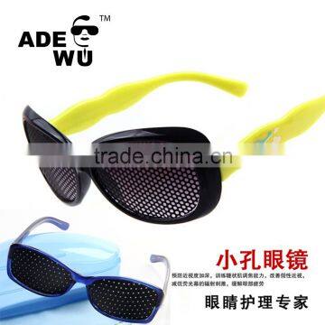 2016 kids Eyesight Improvement Vision Care Exercise Eyewear Pinhole Glasses child sunglasses