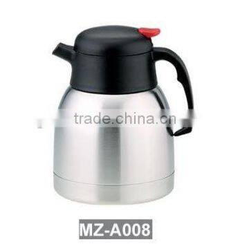 Double Walled Stainless Steel Vacuum Coffee Pot