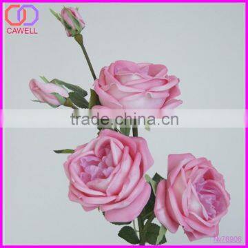 china wholesale multi color PU artificial rose flower