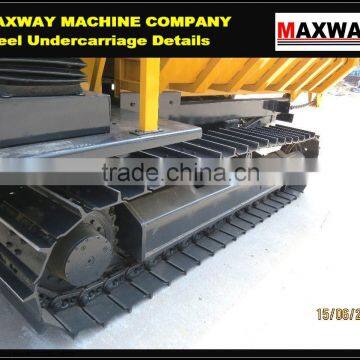 Steel Crawler Self-unloading Farm Tractor for Sugarcane / Palm , CE / ISO / SGS , Model: CDT60 photo-3