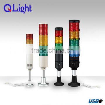 Modular style USB controlled LED signal tower light