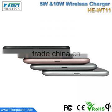 China Manufacturer Mini Wireless Charging Pad Qi Wireless Fast Charger for Samsung Galaxy S7,note7 photo-5
