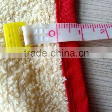 Red Check Border 90gram Pigment Printed Waist Kitchen Apron