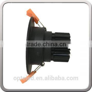 Adjustable Ceiling Down Light Recessed COB LED Downlight 9W 12W in Black Finish photo-3