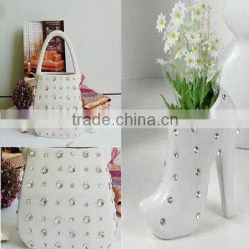 wholesale cheap decorative rhinestone for vase