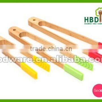 Bamboo Kitchen Utensils With Silicone Spoon Wholesale photo-5