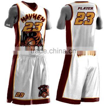 Sublimated Basketball Uniform