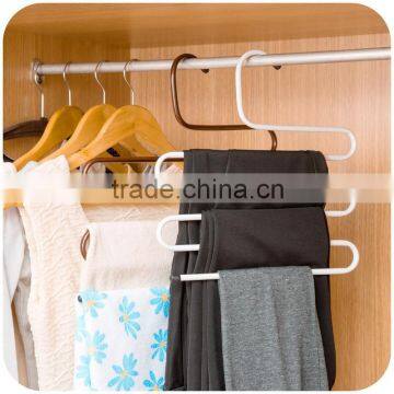 multifuntional metal clothes hanger trouser's hanger