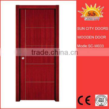 Rosewood style solid wooden door SC-W033