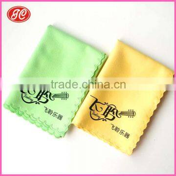 Custom design Microfiber cleaning Cloth For Musical Instruments