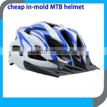 Cheap In-mold MTB Cycle Helmet With Sun Visor for Track photo-3