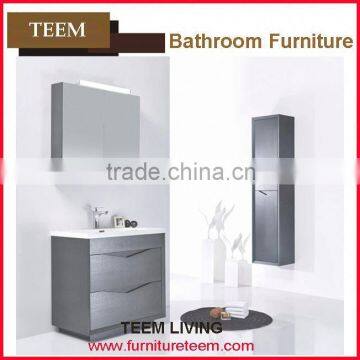 2016 new design modern high end quality soild wood concise manufacturer solid wood bathroom cabinets