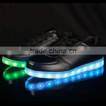 Latest and Hottest 2016 Sport Shoes New Arrival Seven Kinds Of Color LED Light Shoes photo-6