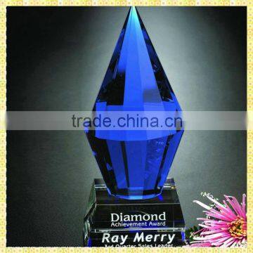 Nice Blue Star Crystal Trophies And Awards For TV Award Gifts