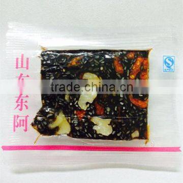 Nylon/PE Laminated Co-Extrusion Transparent Custom Printing Food for Glue paste