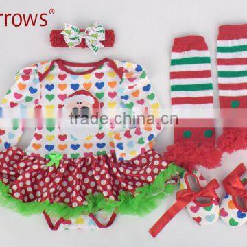 Kids Girl Clothes Outfits Dress Chinese Traditional Dress Kids White Dot Long Sleeve Dresses photo-2