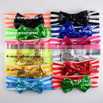 Lace chiffon Bow Best Selling Elastic Hair Band