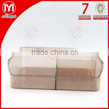 Plastic Storage Box/Collecting Box with 3 compartment/dividers