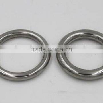Made in China stainless steel welded ring,metal O ring, welded round ring