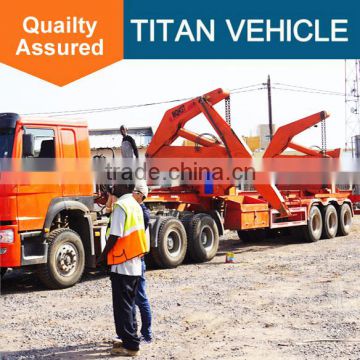 TITAN Container Side Loading Lift Side Lifter Truck Semi Trailer with loader