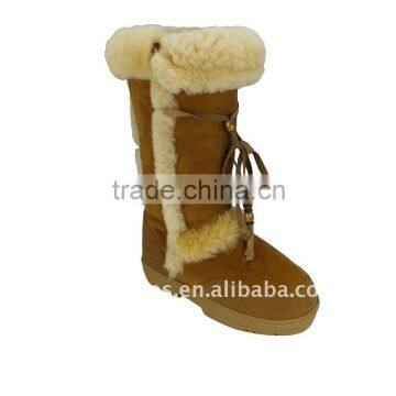 leather boots women