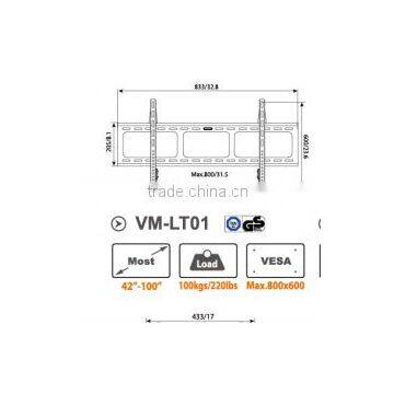 Removable tv Wall Mount tv Wall Mount Bracket tv Wall Mount