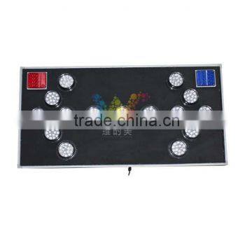 1200*600mm cold -rolled plate 15 lamps LED arrow traffic sign board