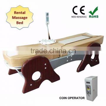 Electric Coin or Bill Operated Vending (Rental) Jade Massage Bed