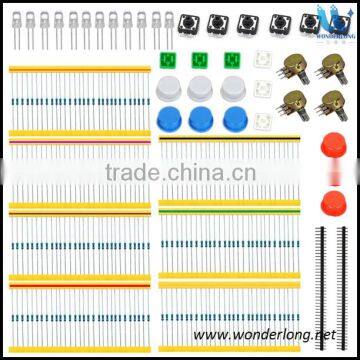 Electronics Fans Components Package Element Parts Kit Set For Arduino