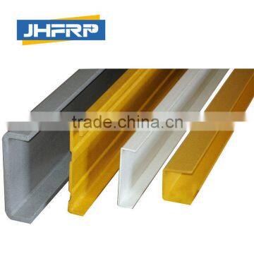 anti corrosive Fiberglass pultrusion channels in frp grp