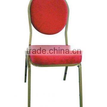 Red comfortable restaurant banquet chair