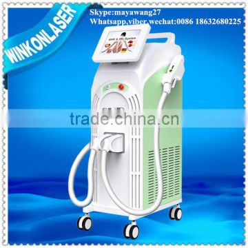 690-1200nm E-light Ipl Machine / E Light Ipl Rf Skin Lift Beauty Equipment / Shr Ipl Elight Pigment Therapy