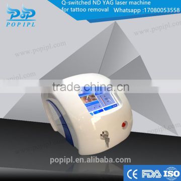 600w powerLaser Tattoo Removal System CE tattoo removal laser Q-switch tattoo removal laser